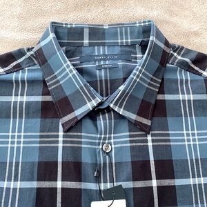 Perry Ellis Plaid Button-up, Men’s XL